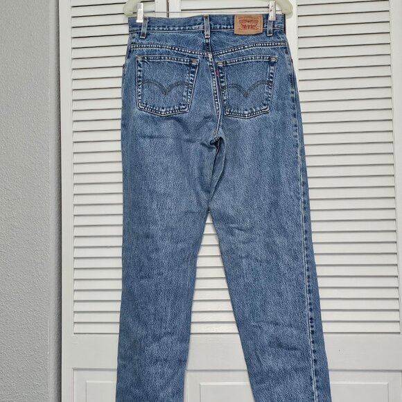 Vintage Levi's 550 Jeans Women Size 10 L Relaxed Fit Tapered Leg Inseam 32" - Picture 3 of 6